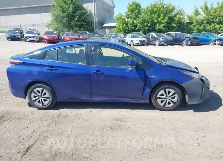 TOYOTA PRIUS 2016 vin JTDKARFU5G3500863 from auto auction Iaai