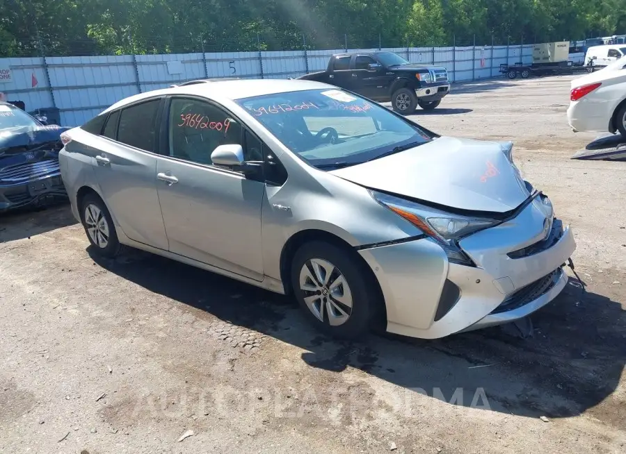 TOYOTA PRIUS 2017 vin JTDKBRFU6H3559290 from auto auction Iaai