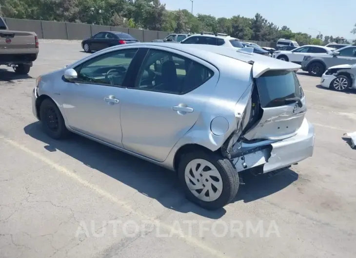 TOYOTA Prius c 2016 vin JTDKDTB3XG1590055 from auto auction Iaai