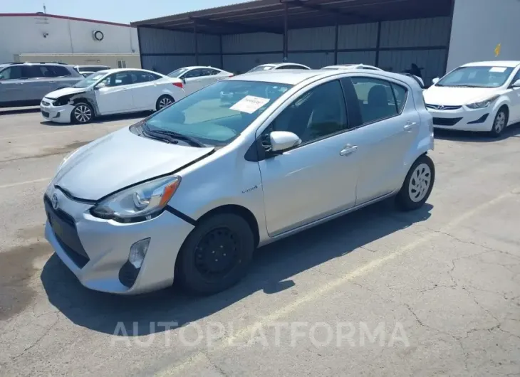 TOYOTA Prius c 2016 vin JTDKDTB3XG1590055 from auto auction Iaai