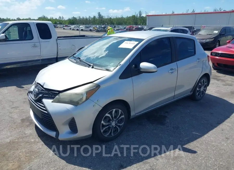 TOYOTA YARIS 2015 vin VNKKTUD35FA044386 from auto auction Iaai