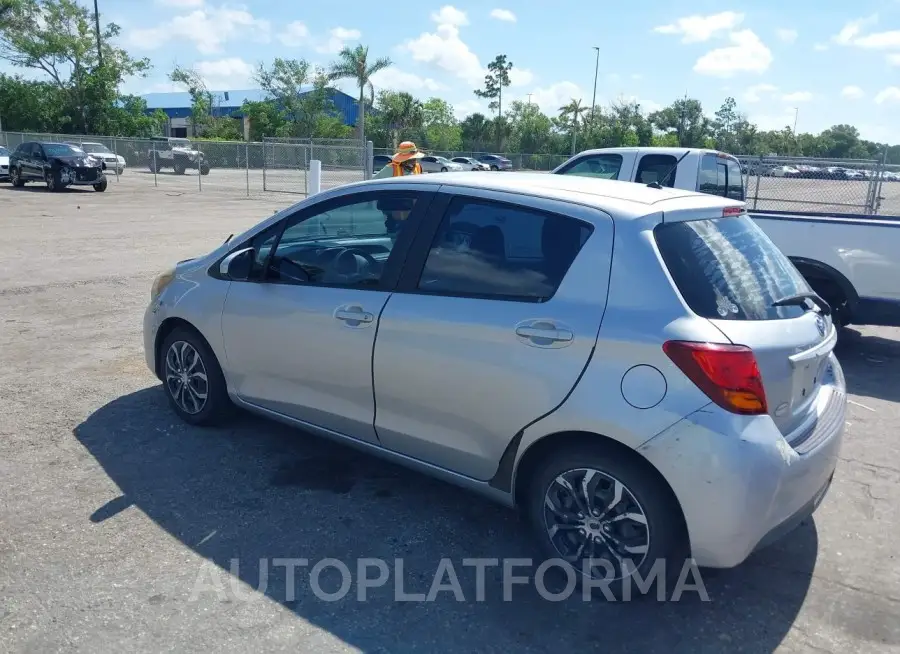 TOYOTA YARIS 2015 vin VNKKTUD35FA044386 from auto auction Iaai