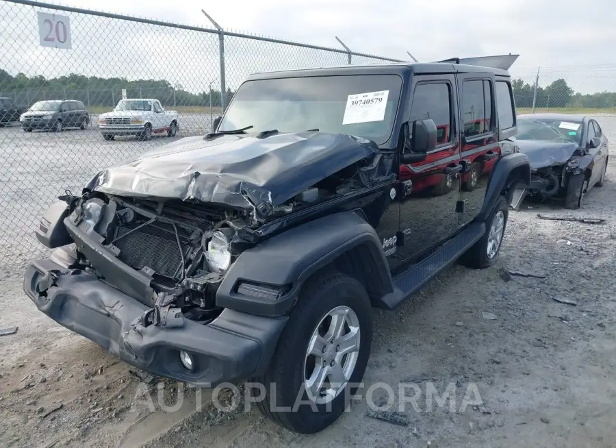 JEEP WRANGLER UNLIMITED 2019 vin 1C4HJXDN1KW591969 from auto auction Iaai