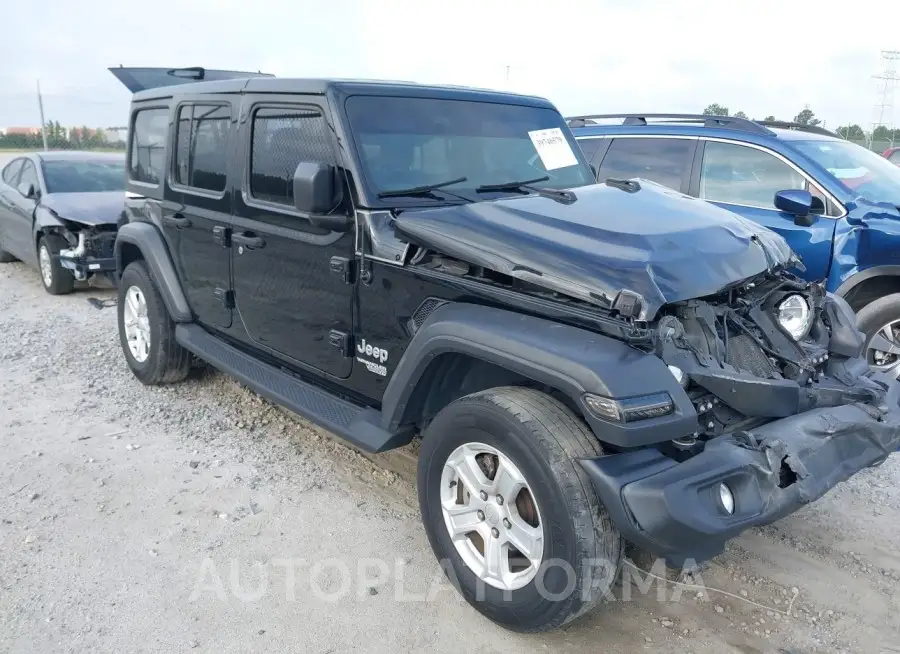 JEEP WRANGLER UNLIMITED 2019 vin 1C4HJXDN1KW591969 from auto auction Iaai