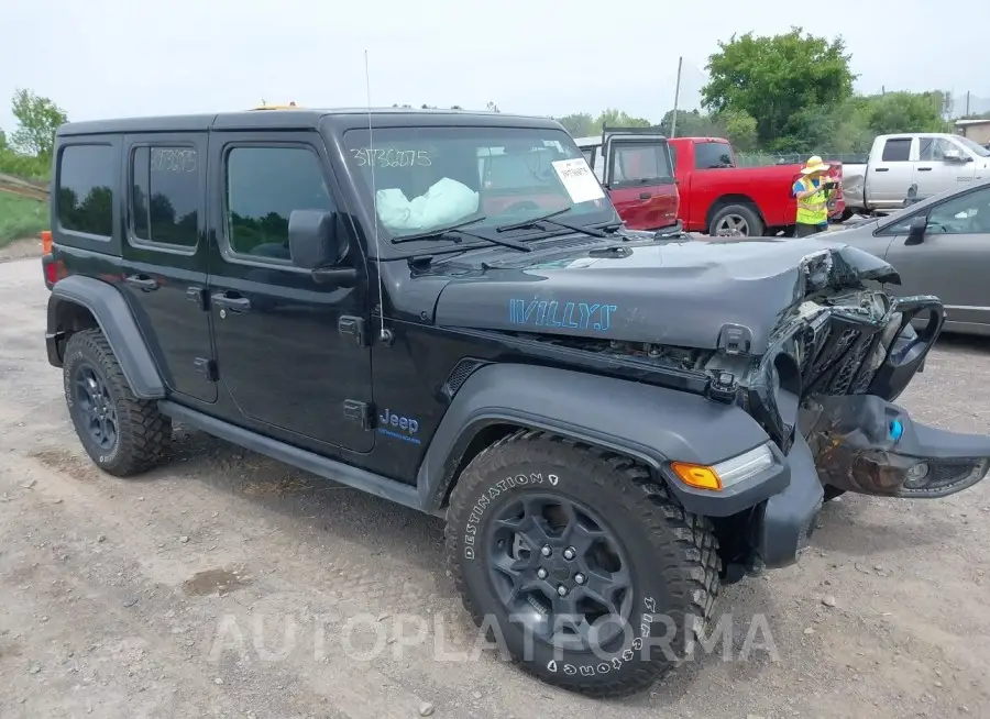 JEEP WRANGLER 4XE 2023 vin 1C4JJXN68PW691390 from auto auction Iaai