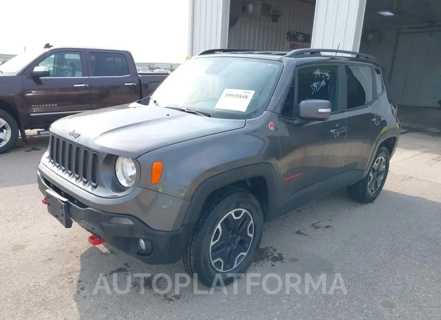 JEEP RENEGADE 2017 vin ZACCJBCB7HPF87726 from auto auction Iaai