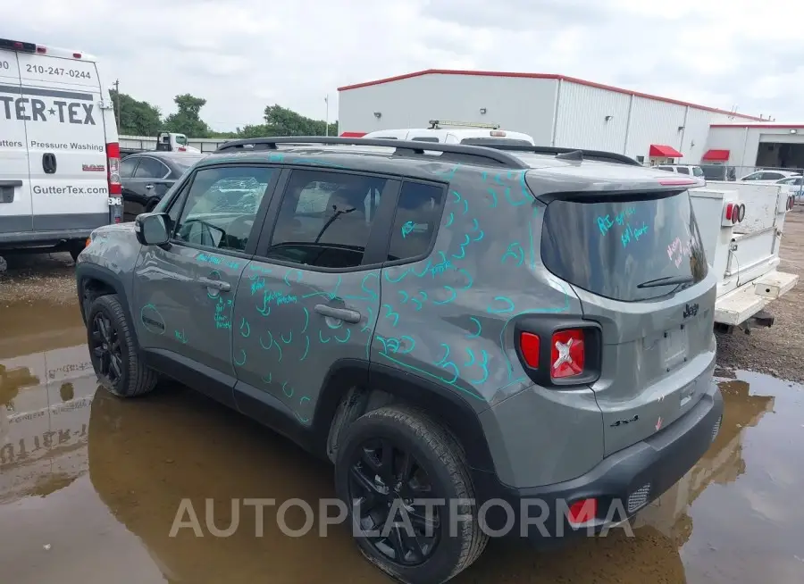 JEEP RENEGADE 2022 vin ZACNJDE16NPN65136 from auto auction Iaai