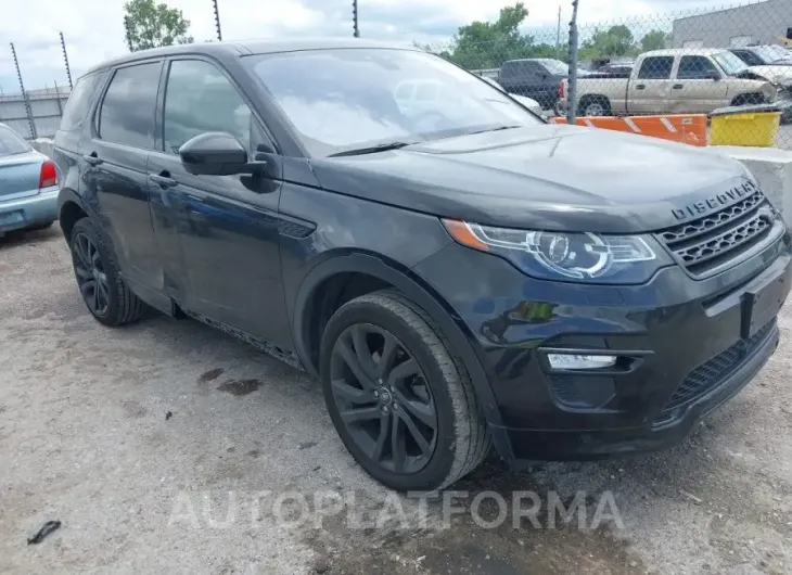 LAND ROVER DISCOVERY SPORT 2019 vin SALCR2FX3KH790524 from auto auction Iaai