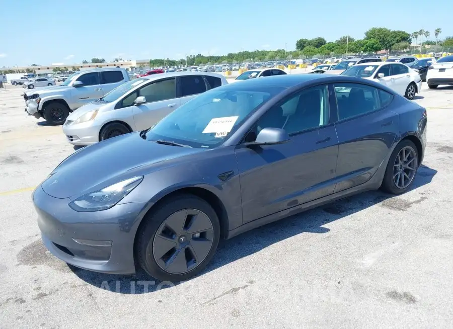 TESLA MODEL 3 2023 vin 5YJ3E1EA0PF407818 from auto auction Iaai