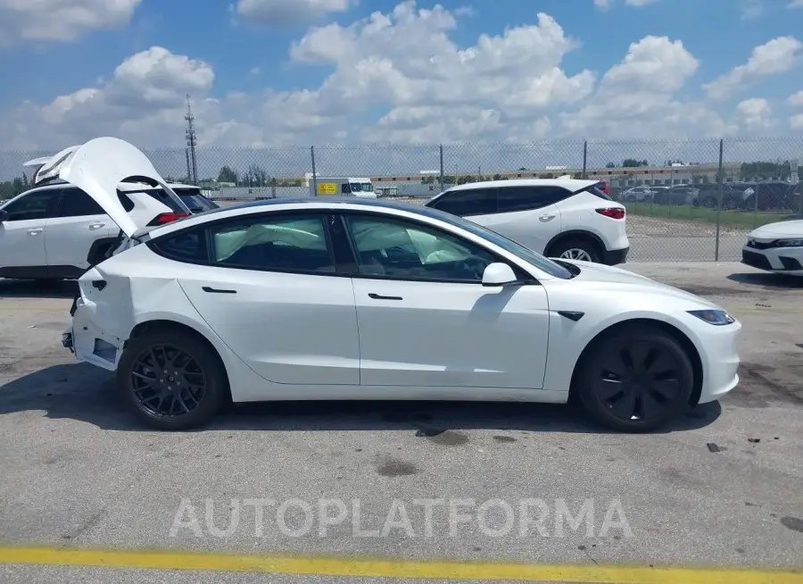 TESLA MODEL 3 2024 vin 5YJ3E1EA6RF733030 from auto auction Iaai