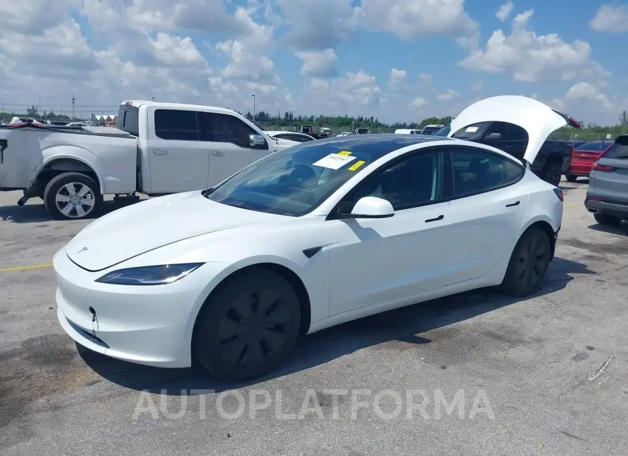 TESLA MODEL 3 2024 vin 5YJ3E1EA6RF733030 from auto auction Iaai