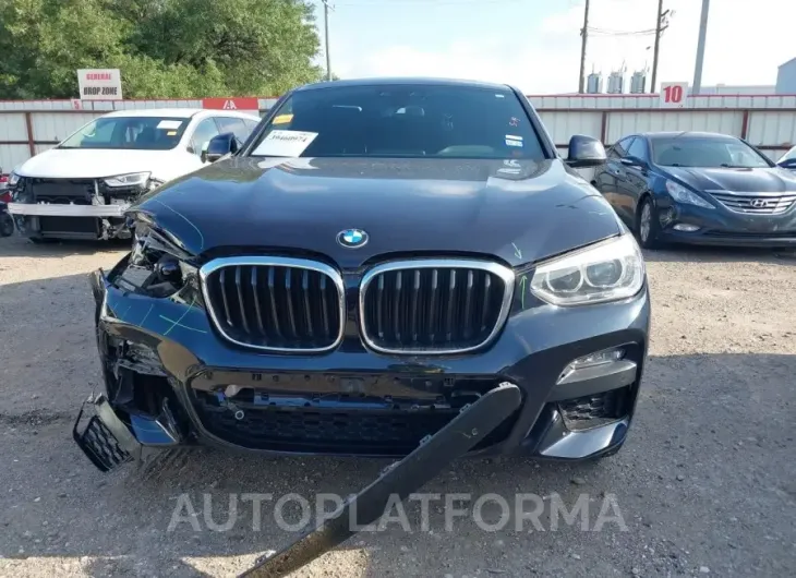 BMW X4 2020 vin 5UX2V1C09L9B44000 from auto auction Iaai