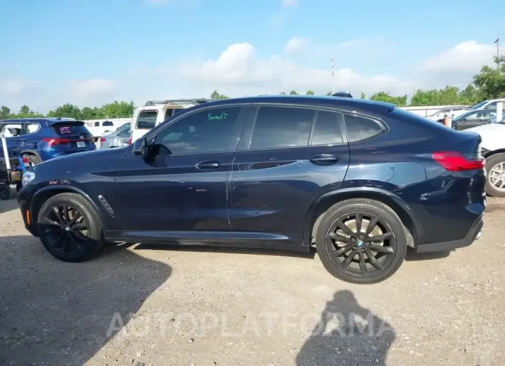 BMW X4 2020 vin 5UX2V1C09L9B44000 from auto auction Iaai