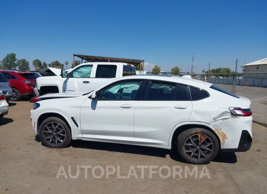 BMW X4 2023 vin 5UX33DT00P9P61655 from auto auction Iaai