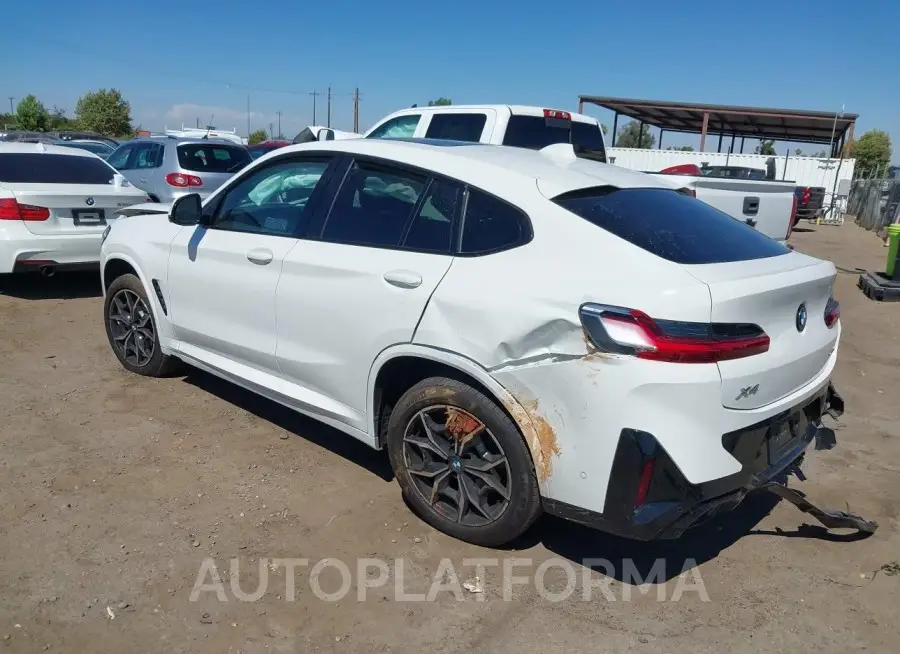 BMW X4 2023 vin 5UX33DT00P9P61655 from auto auction Iaai