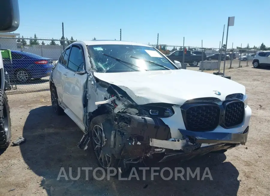 BMW X4 2023 vin 5UX33DT00P9P61655 from auto auction Iaai