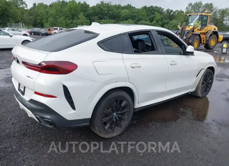 BMW X6 2022 vin 5UXCY6C03N9K46840 from auto auction Iaai