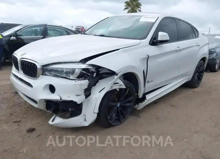 BMW X6 2018 vin 5UXKU0C51J0G81082 from auto auction Iaai