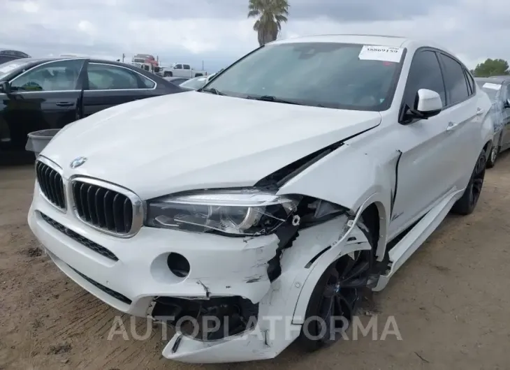 BMW X6 2018 vin 5UXKU0C51J0G81082 from auto auction Iaai