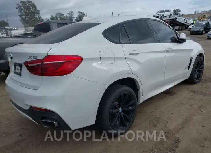 BMW X6 2018 vin 5UXKU0C51J0G81082 from auto auction Iaai