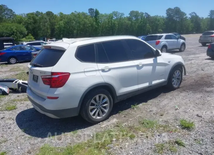 BMW X3 2016 vin 5UXWX9C58G0D72036 from auto auction Iaai