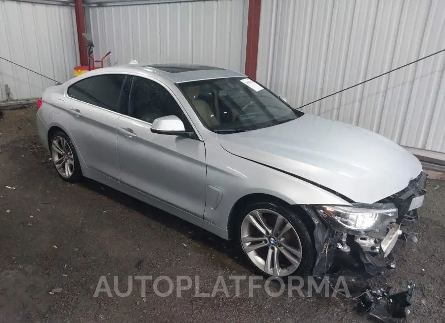 BMW 430I GRAN COUPE 2019 vin WBA4J1C54KBM14222 from auto auction Iaai