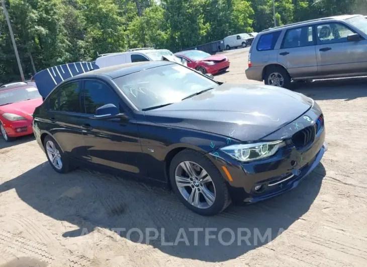 BMW 328I  2016 vin WBA8E3G52GNT26349 from auto auction Iaai