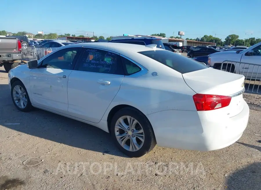 CHEVROLET IMPALA 2015 vin 2G1125S37F9183309 from auto auction Iaai