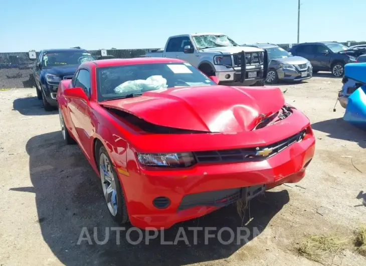 CHEVROLET CAMARO 2015 vin 2G1FB1E32F9176004 from auto auction Iaai