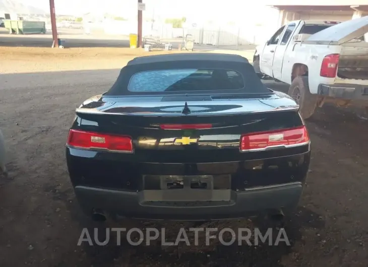 CHEVROLET CAMARO 2015 vin 2G1FD3D36F9204619 from auto auction Iaai