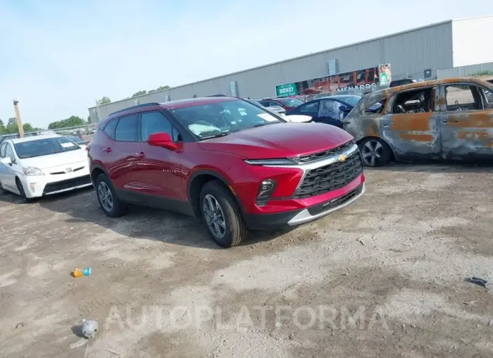 CHEVROLET BLAZER 2024 vin 3GNKBCR44RS216277 from auto auction Iaai