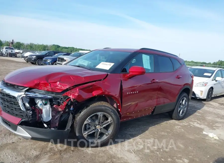 CHEVROLET BLAZER 2024 vin 3GNKBCR44RS216277 from auto auction Iaai