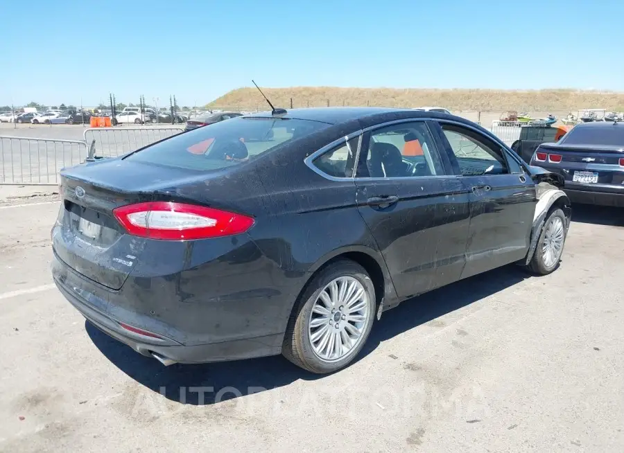 FORD FUSION HYBRID 2016 vin 3FA6P0LU2GR123402 from auto auction Iaai