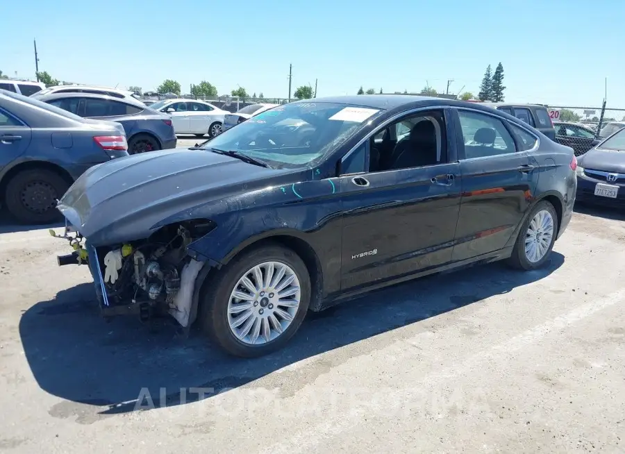 FORD FUSION HYBRID 2016 vin 3FA6P0LU2GR123402 from auto auction Iaai