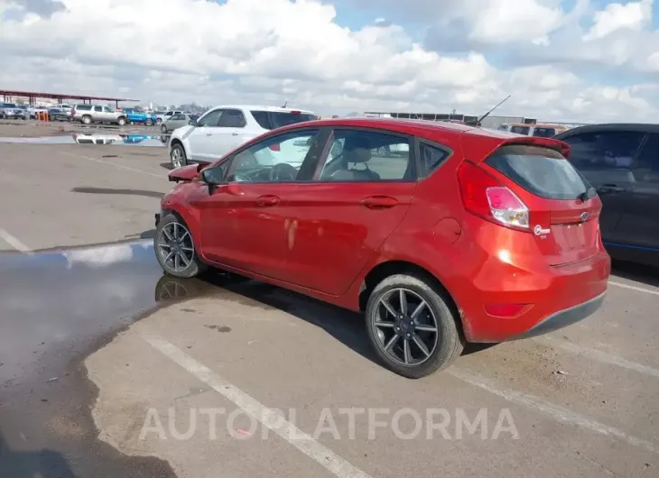 FORD Fiesta 2018 vin 3FADP4EJ3JM100376 from auto auction Iaai