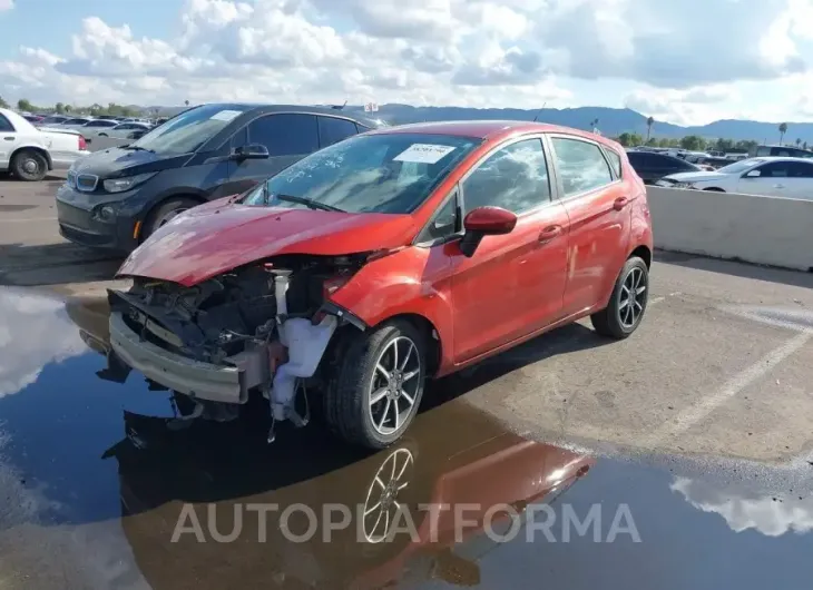 FORD Fiesta 2018 vin 3FADP4EJ3JM100376 from auto auction Iaai