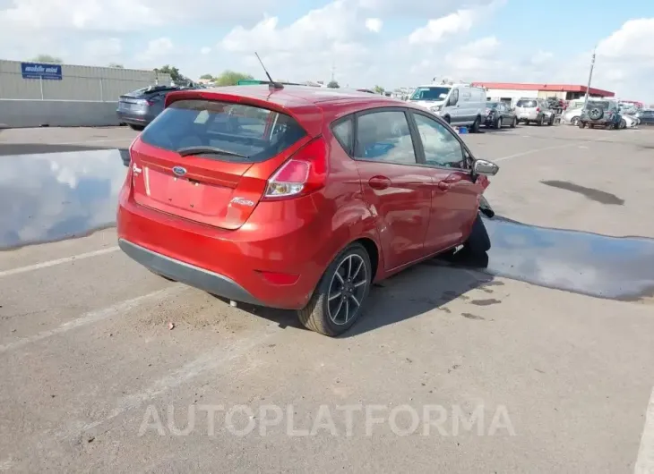 FORD Fiesta 2018 vin 3FADP4EJ3JM100376 from auto auction Iaai