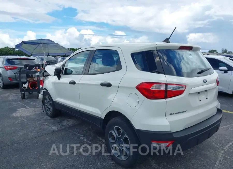 FORD ECOSPORT 2020 vin MAJ3S2FE4LC386260 from auto auction Iaai