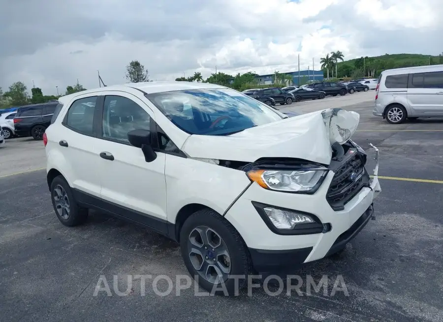 FORD ECOSPORT 2020 vin MAJ3S2FE4LC386260 from auto auction Iaai