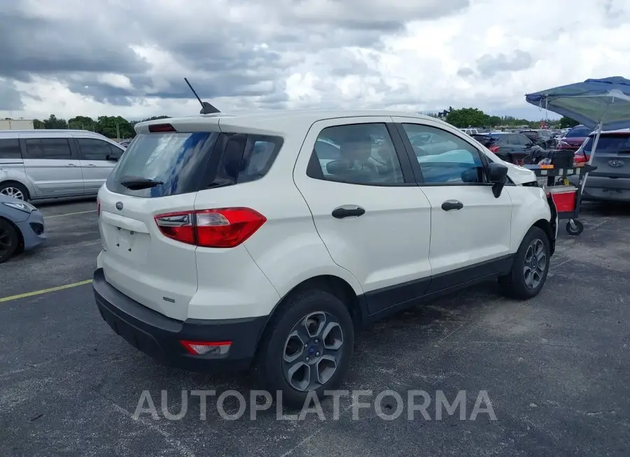 FORD ECOSPORT 2020 vin MAJ3S2FE4LC386260 from auto auction Iaai