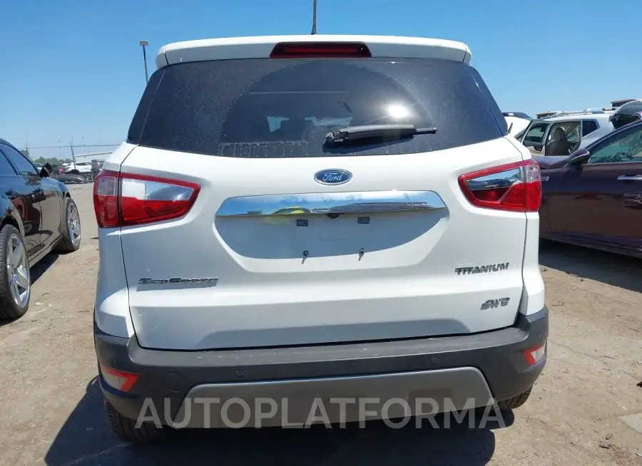 FORD ECOSPORT 2018 vin MAJ6P1WL4JC245550 from auto auction Iaai