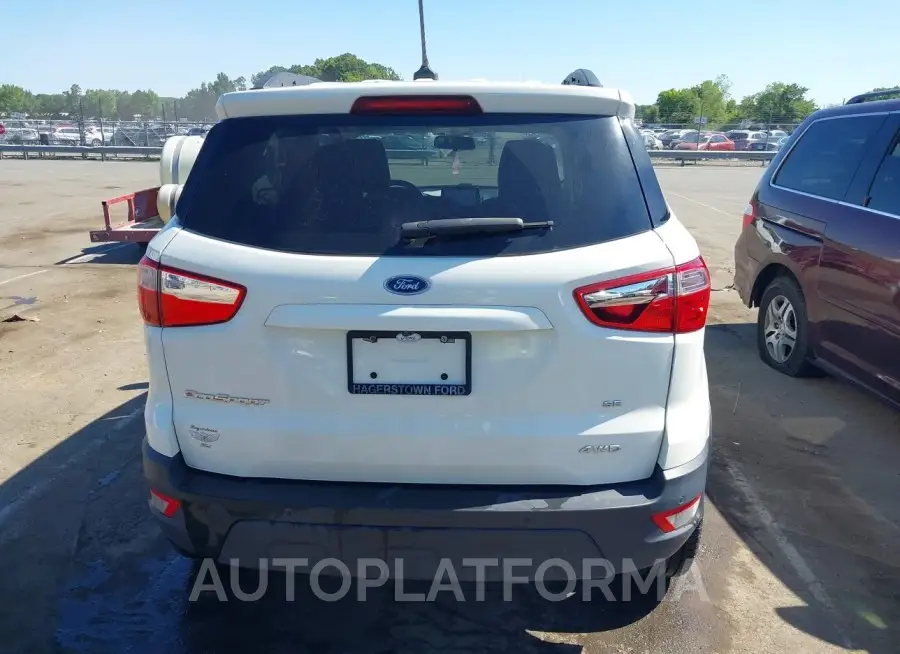 FORD ECOSPORT 2020 vin MAJ6S3GL0LC348587 from auto auction Iaai