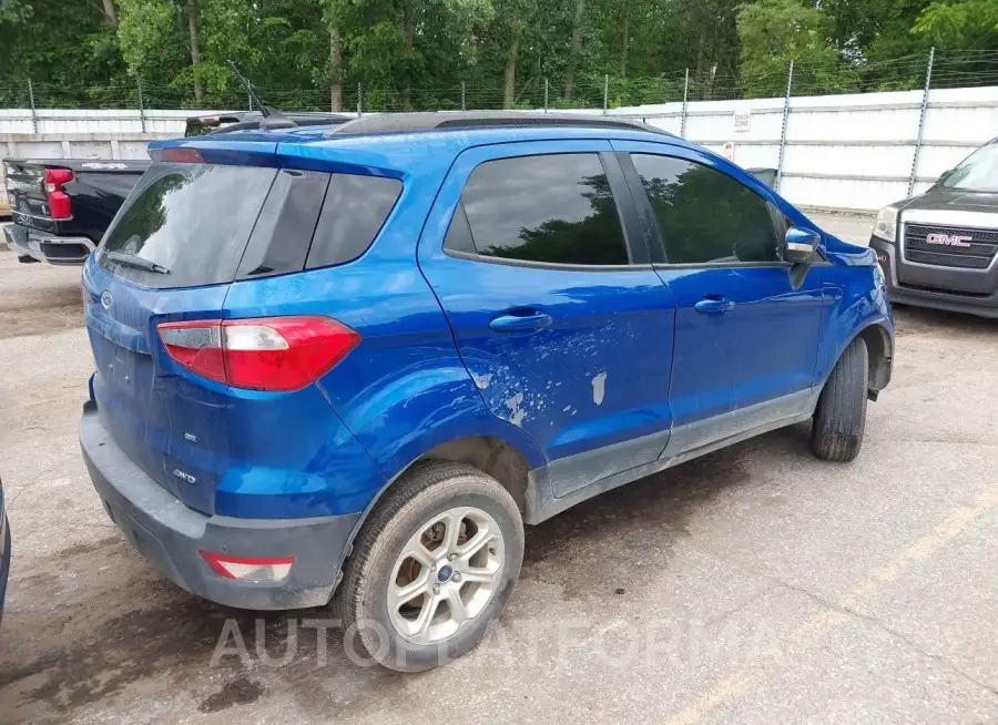 FORD ECOSPORT 2020 vin MAJ6S3GL1LC369352 from auto auction Iaai