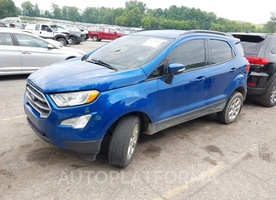 FORD ECOSPORT 2020 vin MAJ6S3GL1LC369352 from auto auction Iaai