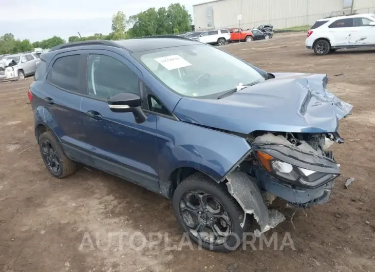 FORD ECOSPORT 2021 vin MAJ6S3JL0MC451129 from auto auction Iaai