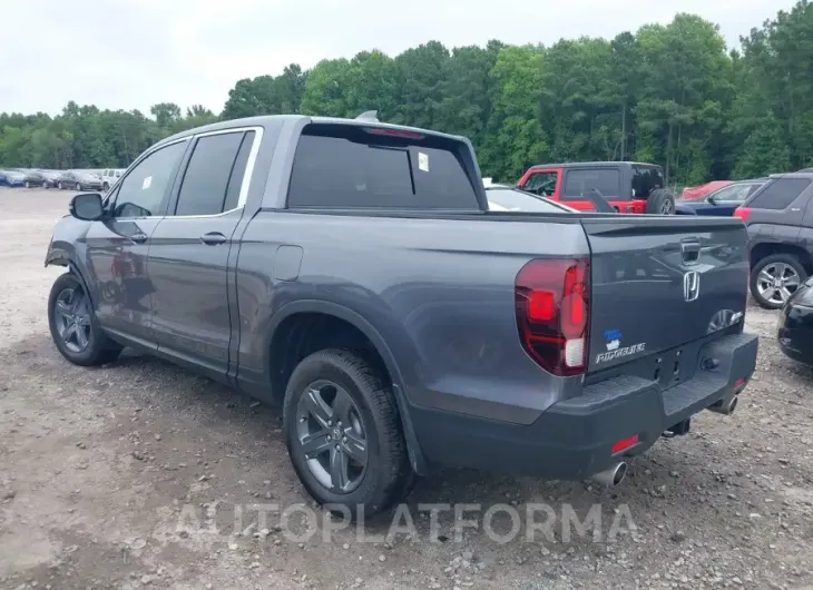 HONDA Ridgeline 2023 vin 5FPYK3F55PB026940 from auto auction Iaai