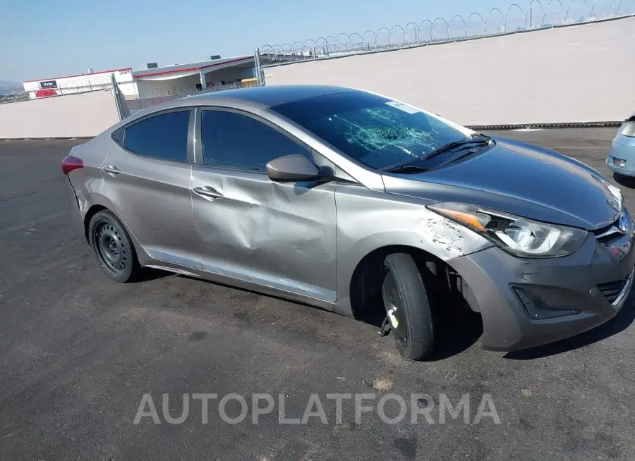 HYUNDAI ELANTRA 2016 vin 5NPDH4AE7GH766817 from auto auction Iaai