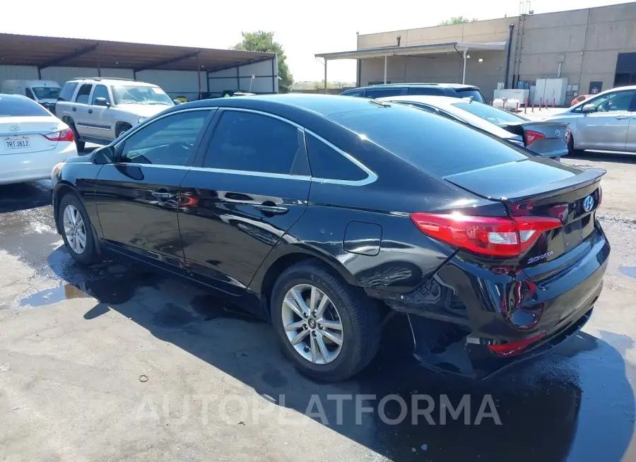 HYUNDAI SONATA 2017 vin 5NPE24AFXHH474899 from auto auction Iaai