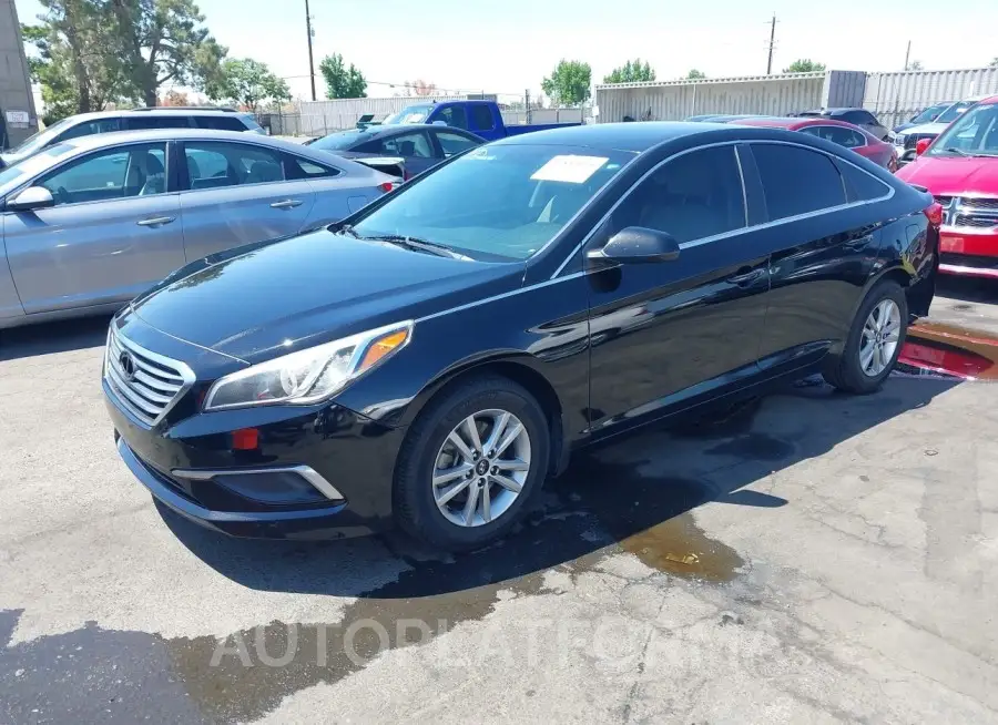 HYUNDAI SONATA 2017 vin 5NPE24AFXHH474899 from auto auction Iaai