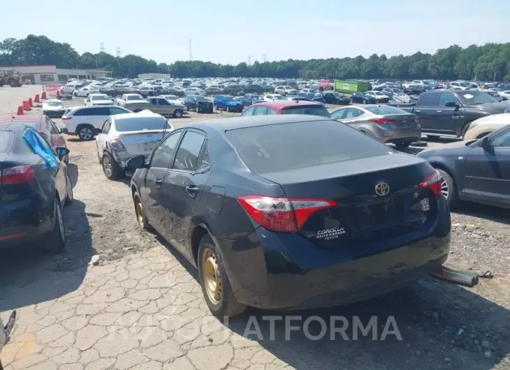 TOYOTA COROLLA 2016 vin 2T1BURHE0GC619876 from auto auction Iaai